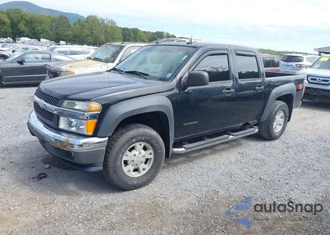 2005 Chevrolet Colorado Ls из США, поврежденный, VIN 1GCDT136858189942
